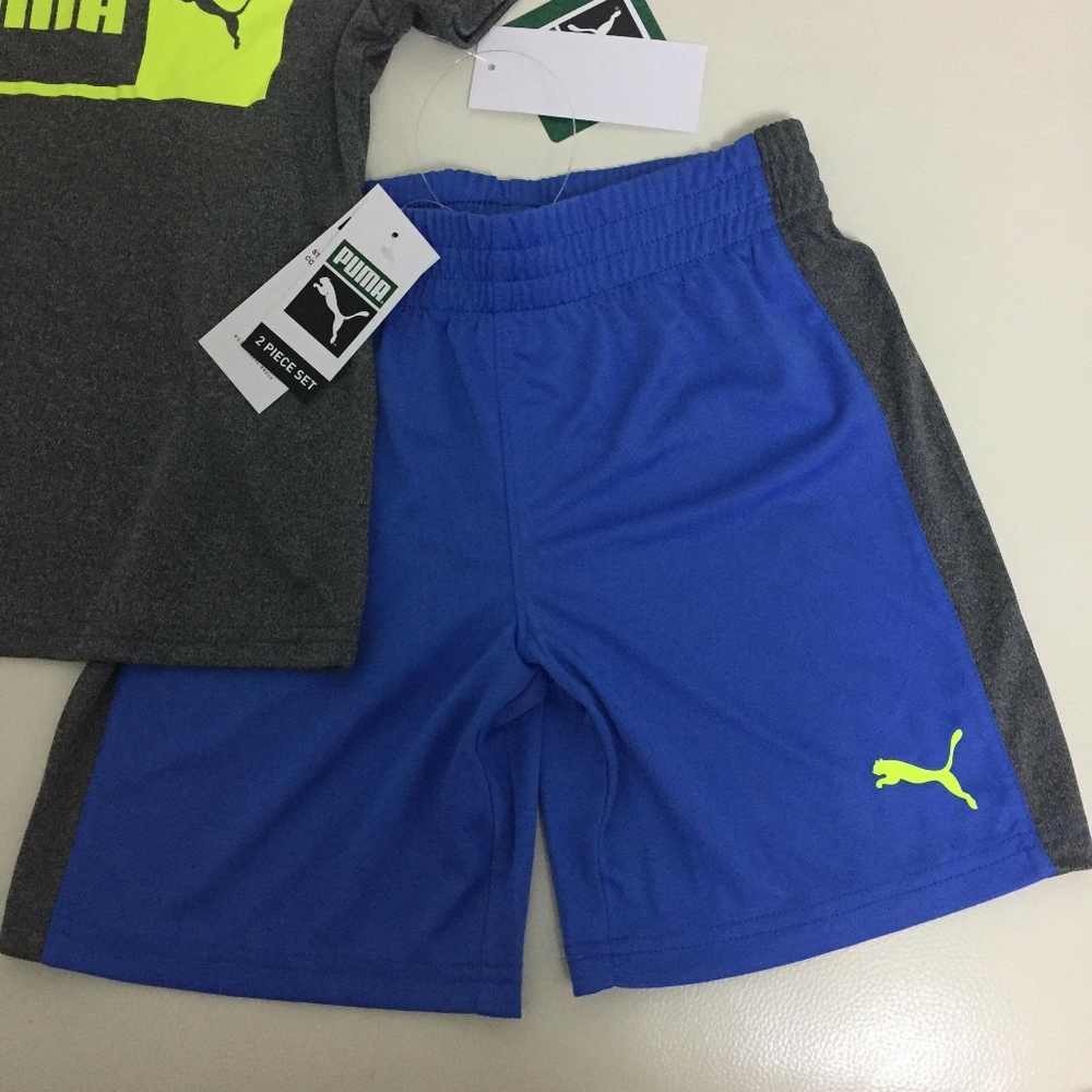 Puma boy active performance shorts set 4020 - Picture 2 of 5